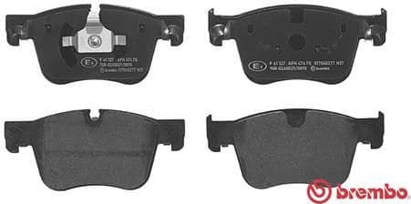 Brake pads front, Top Quality P61127 - image 3
