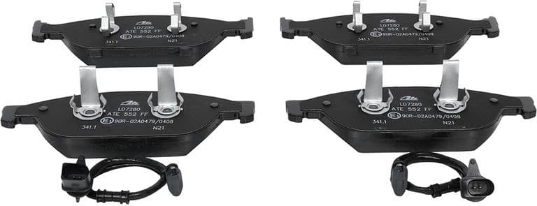 Brake Pad Set, disc brake ATE Ceramic 13.0470-7280.2 - image 2