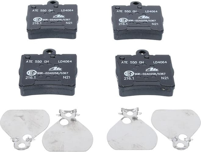Brake Pad Set, disc brake ATE Ceramic 13.0470-4064.2 - image 2
