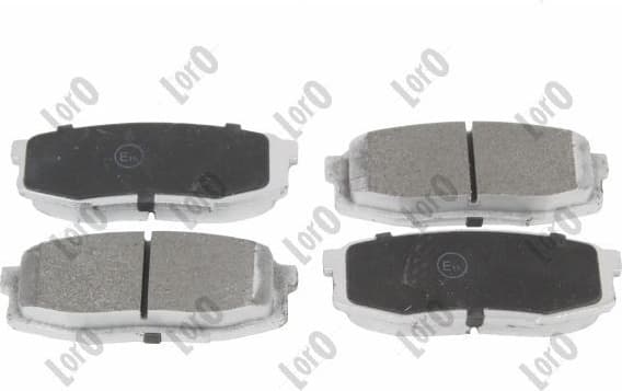 Brake Pad Set, disc brake LORO 231-02-124