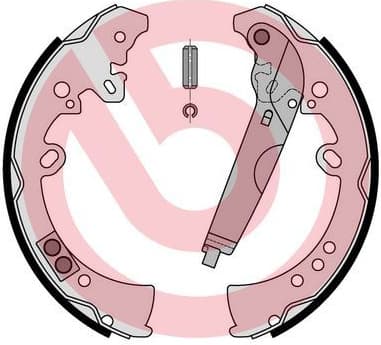 Brake Shoe Set ESSENTIAL LINE S83570 - image 3