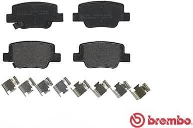Brake pads rear, Top Quality P83114 - image 4