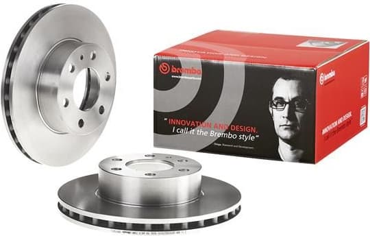 Brake discs kit front (2pcs), Top Quality 09.9758.10 - image 4