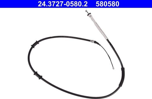 Cable Pull, parking brake 24.3727-0580.2 - image 4