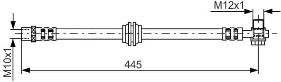 Brake Hose 1 987 476 990 - image 6