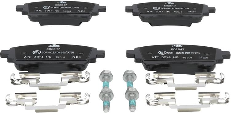 Brake Pad Set, disc brake 13.0460-2647.2 - image 2