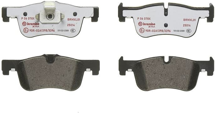 Brake Pad Set, disc brake XTRA LINE P06078X - image 3