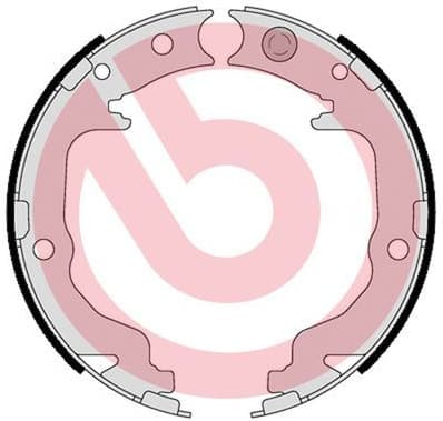 Brake Shoe Set, parking brake ESSENTIAL LINE S11511 - image 3