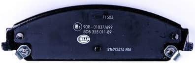 Brake Pad Set, disc brake 8DB 355 011-891 - image 2