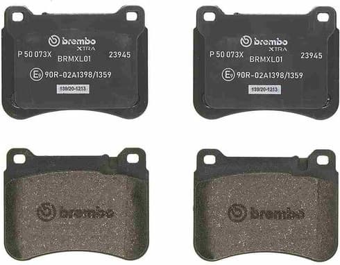 Brake Pad Set, disc brake XTRA LINE P50073X - image 3