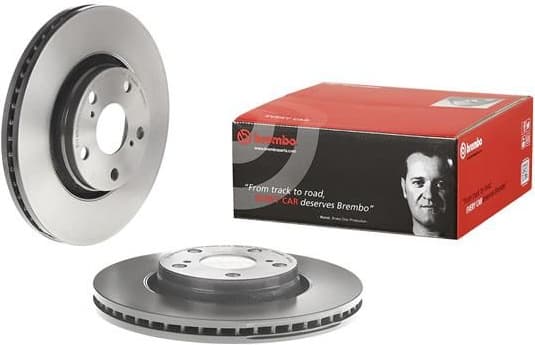 Brake discs kit front (2pcs), Top Quality 09.A914.11 - image 3