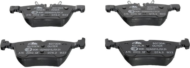 Brake Pad Set, disc brake 13.0460-7304.2 - image 2