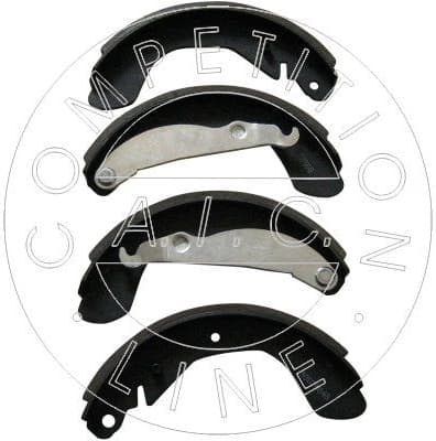 Brake Shoe Set Original AIC Quality 53078