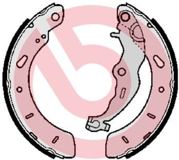 Brake Shoe Set ESSENTIAL LINE S24551 - image 3