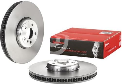 Brake disc, 1pcs FRONT, Top Quality 09.D896.13 - image 3