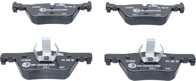 Brake Pad Set, disc brake ATE Ceramic 13.0470-3859.2 - image 3
