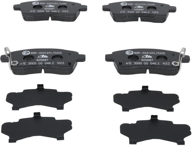Brake Pad Set, disc brake 13.0460-5687.2 - image 3