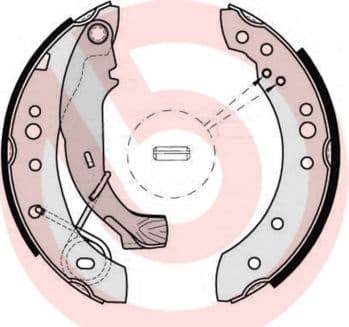 Brake Shoe Set ESSENTIAL LINE S61526 - image 3