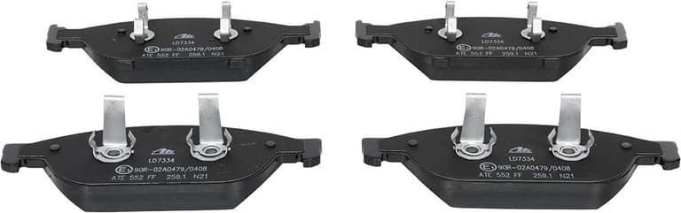 Brake Pad Set, disc brake ATE Ceramic 13.0470-7334.2 - image 3