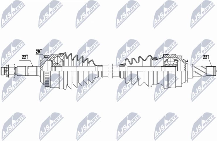 Drive Shaft NPW-PL-157