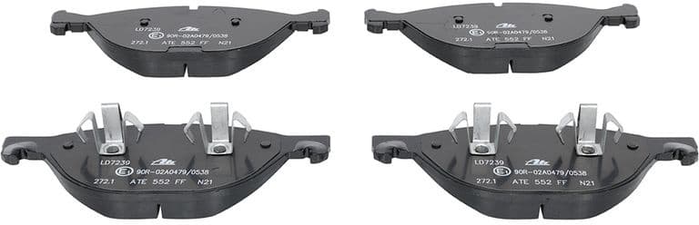 Brake Pad Set, disc brake ATE Ceramic 13.0470-7239.2 - image 3