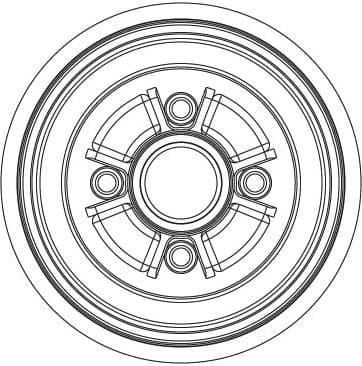 Brake Drum DB5005