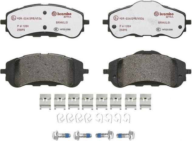 Brake Pad Set, disc brake XTRA LINE P61120X - image 3