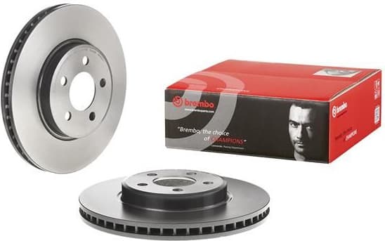 Brake disc, 1pcs FRONT, Top Quality 09.A402.11 - image 4