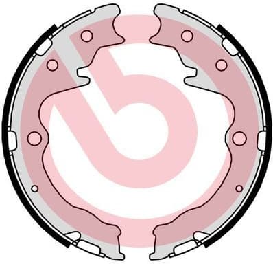 Brake Shoe Set, parking brake ESSENTIAL LINE S49526 - image 3