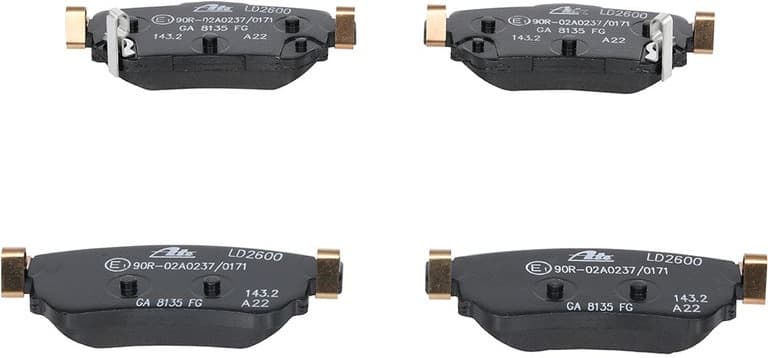 Brake Pad Set, disc brake ATE Ceramic 13.0470-2600.2 - image 2