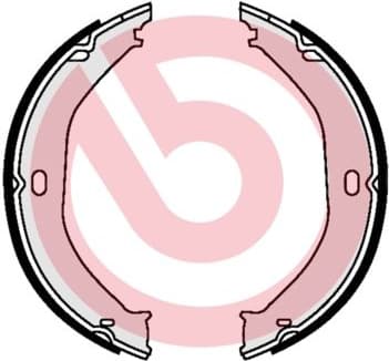 Brake Shoe Set, parking brake ESSENTIAL LINE S37505 - image 3