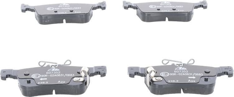 Brake Pad Set, disc brake 13.0460-7352.2 - image 2