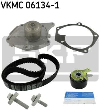 Timing belt kit with water pump SKF VKMC 06134-1 - image 3