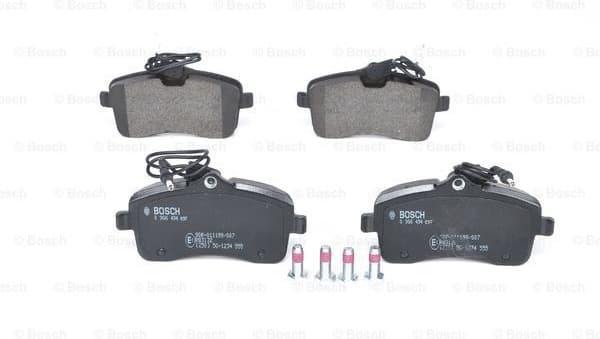 Brake Pad Set, disc brake 0986494097