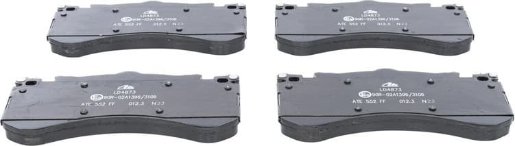 Brake Pad Set, disc brake ATE Ceramic 13.0470-4873.2 - image 2
