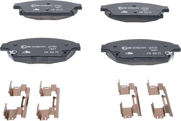 Brake Pad Set, disc brake ATE Ceramic 13.0470-7263.2 - image 3