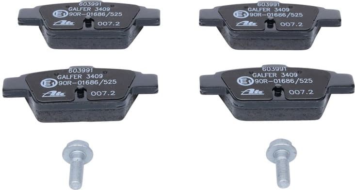 Brake Pad Set, disc brake 13.0460-3991.2 - image 3