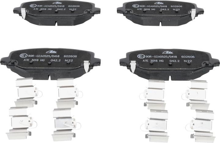 Brake Pad Set, disc brake 13.0460-2606.2 - image 3
