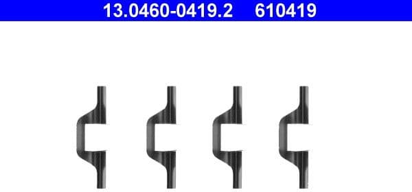 Accessory Kit, disc brake pad 13.0460-0419.2 - image 2