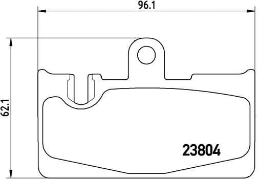 Brake Pad Set, disc brake PRIME LINE P83059 - image 3