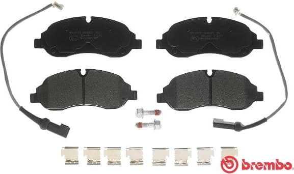 Brake Pad Set, disc brake PRIME LINE P24171 - image 3