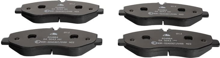 Brake Pad Set, disc brake 13.0460-4884.2 - image 2