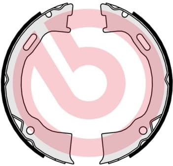 Brake Shoe Set, parking brake ESSENTIAL LINE S24549 - image 3