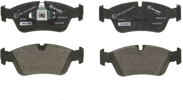 Brake Pad Set, disc brake XTRA LINE P06035X - image 4