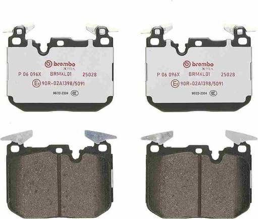 Brake Pad Set, disc brake XTRA LINE P06096X - image 3