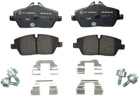 Brake Pad Set, disc brake 8DB 355 021-881