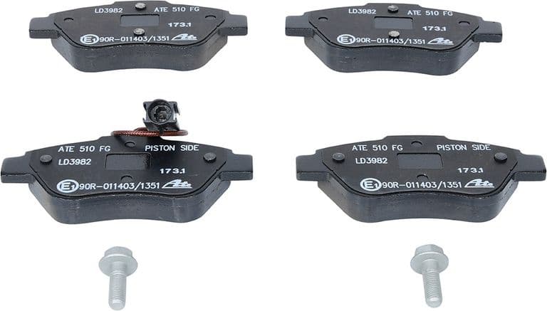 Brake Pad Set, disc brake ATE Ceramic 13.0470-3982.2 - image 4