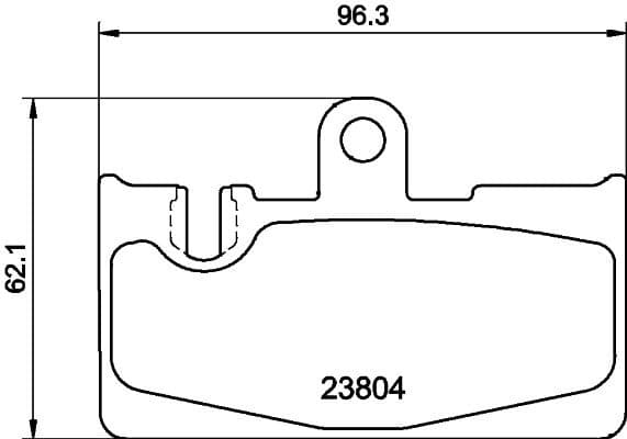 Brake Pad Set, disc brake 8DB 355 011-661 - image 4