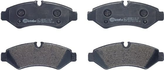 Brake pads front, Top Quality P50155 - image 3