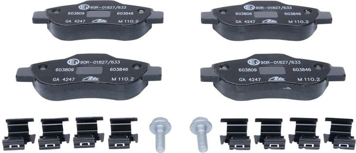 Brake Pad Set, disc brake 13.0460-3809.2 - image 3